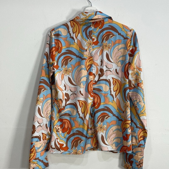 Boston Proper Hippie Boho Button Down Top Business Casual Size 6 Lot of 2 - Picture 3 of 14